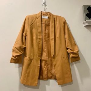 ASOS Peach Blazer, size 8, gently used